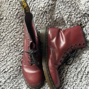 Dr. Martens - Cherry Red 1460s - Women’s Size 9